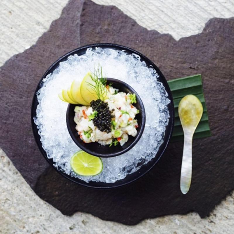 Hamachi Ceviche Cook & Chef Institute