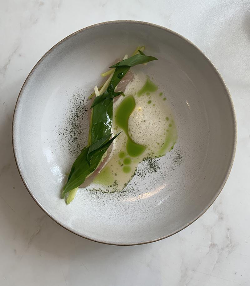 Slow cooked venison fillet with blackcurrant sauce and potato gratin